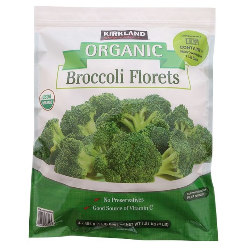 Kirkland Signature Organic Broccoli Florets
