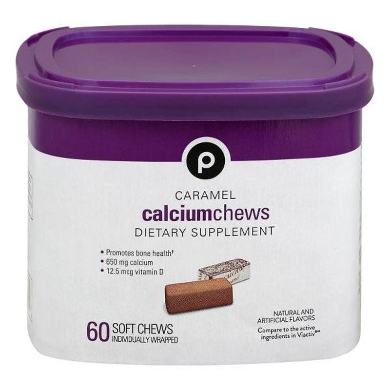 Publix Carmael Calcium Soft Chews (60 ct) Instacart