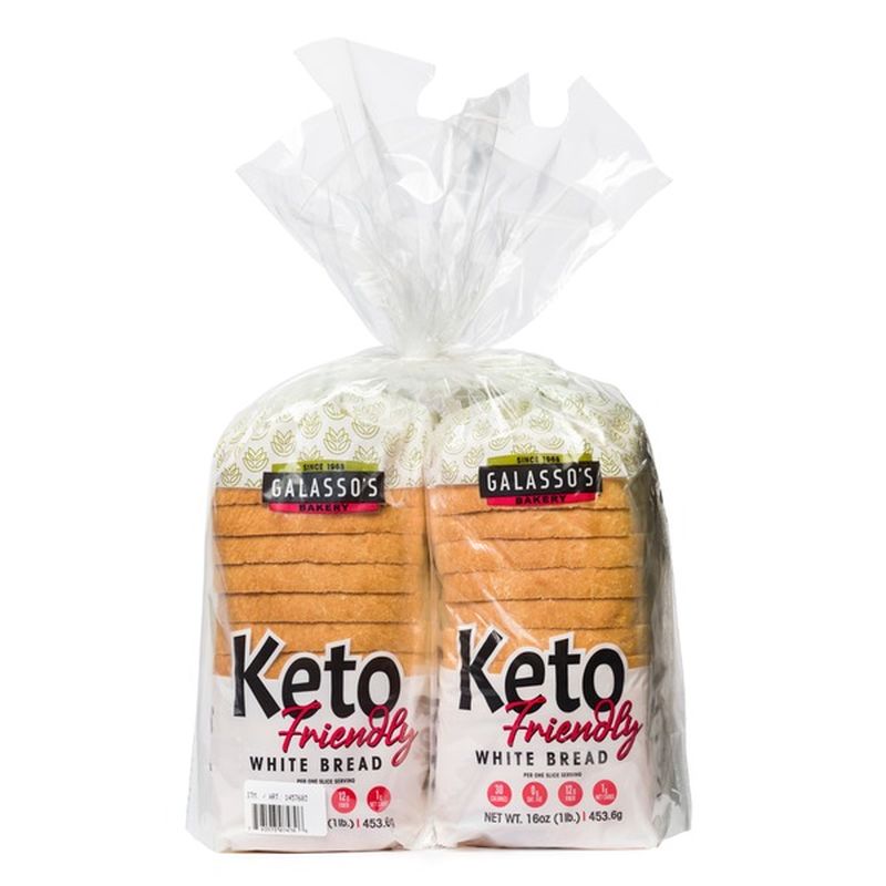 Galasso's Bakery Keto Friendly White Bread (16 oz) Delivery or Pickup