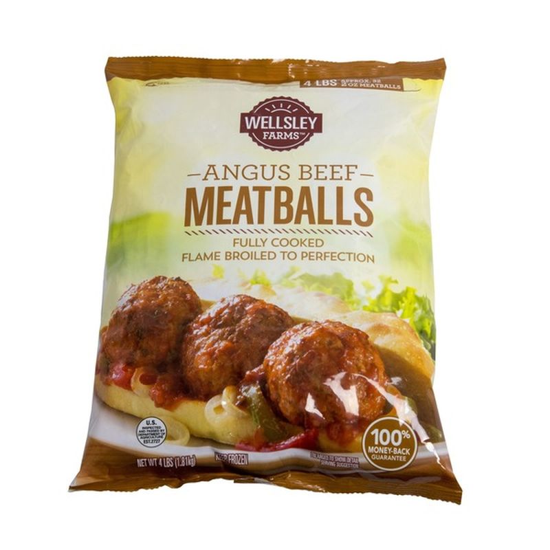 Wellsley Farms Angus Beef Meatballs (4 lb) Instacart