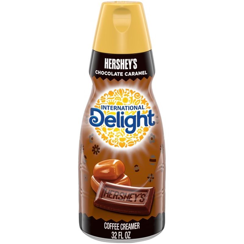 International Delight Hershey's Chocolate Caramel Coffee Creamer (32 fl ...