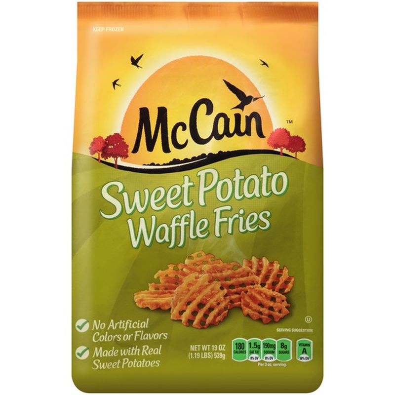 McCain Sweet Potato Waffle Fries (19 oz) Instacart