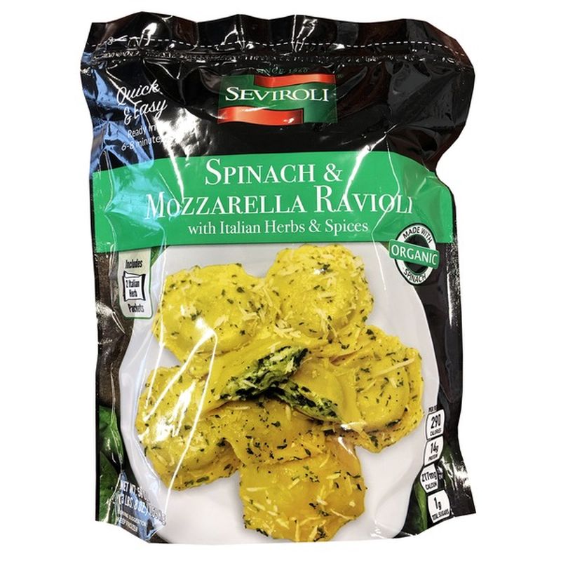 Seviroli Spinach & Mozzarella Cheese Ravioli