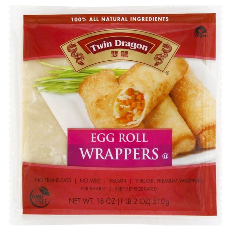 Twin Dragon Egg Roll Wrappers (18 oz) from Safeway - Instacart Dynasty Egg Roll Spring Roll Wrappers
