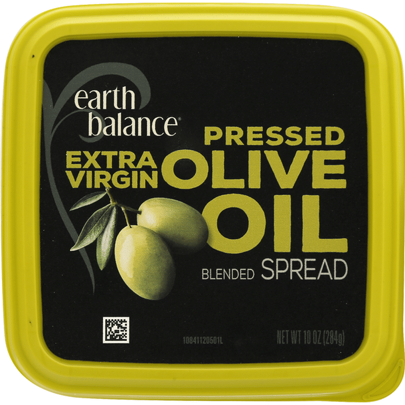 Earth Balance Blended Spread, Pressed, Olive Oil, Extra Virgin (10 oz