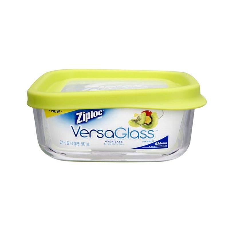 Ziploc VersaGlass 4 Cups Glass Container (1 ct) Instacart