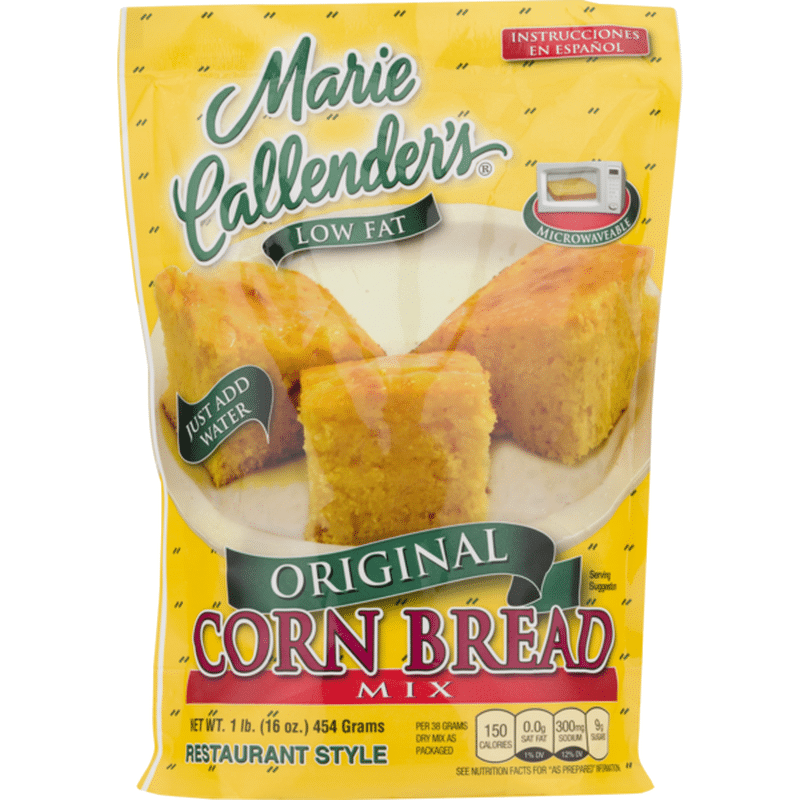 Marie Callender s Low Fat Original Corn Bread Mix 16 Oz Instacart Marie Callender s Low Fat Original Corn Bread Mix 16 Oz Instacart