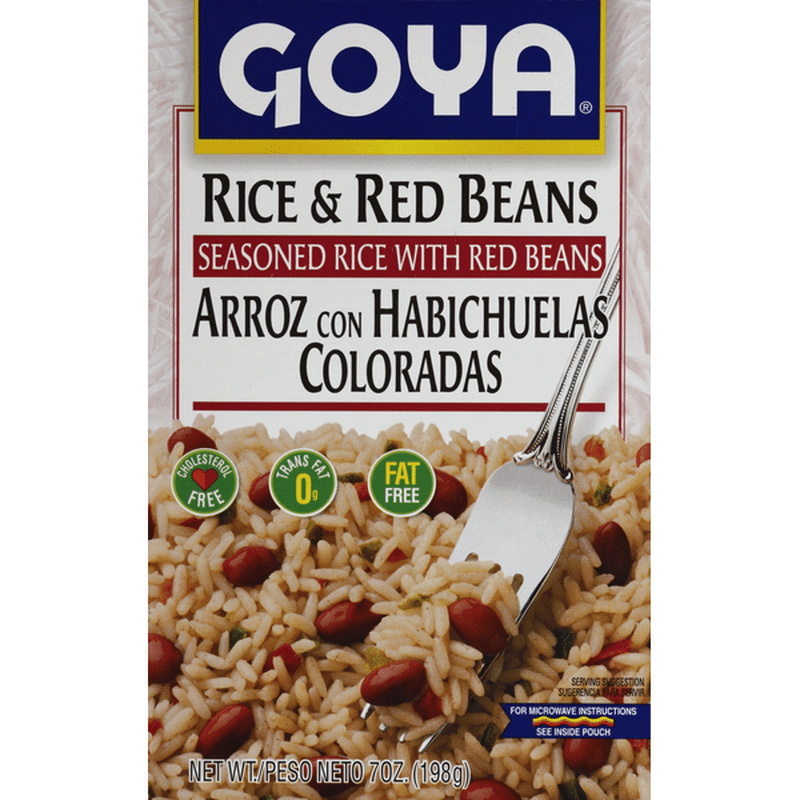 Goya Rice & Red Beans, Seasoned Rice Mix (7 oz) Instacart