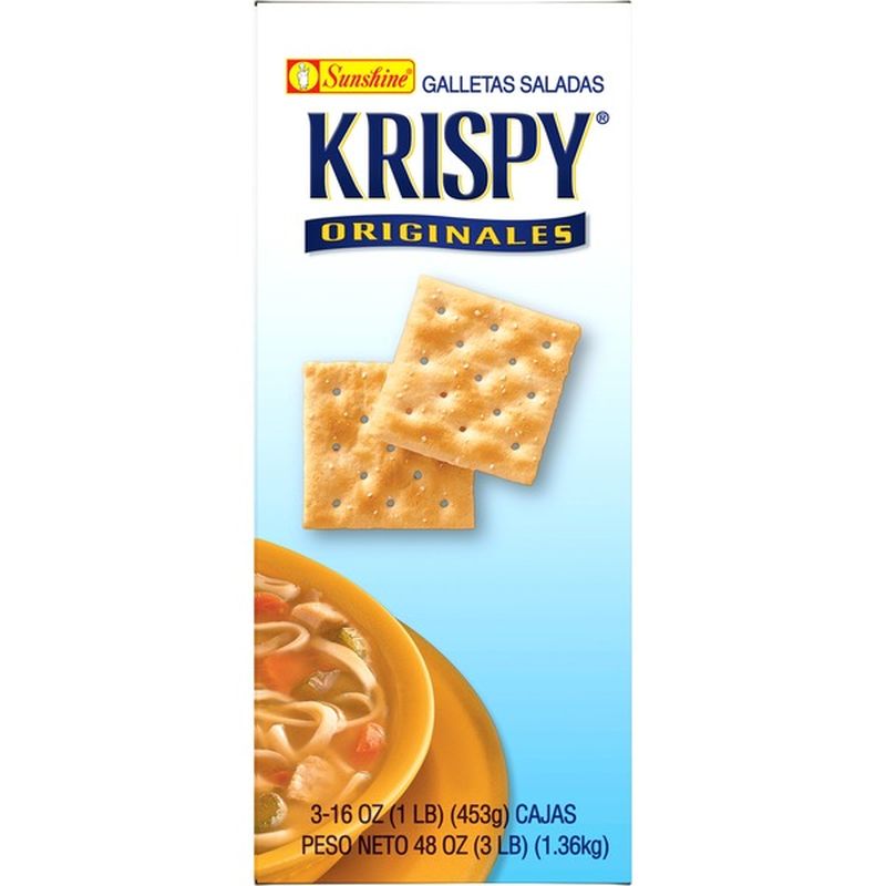 krispy saltines nutrition