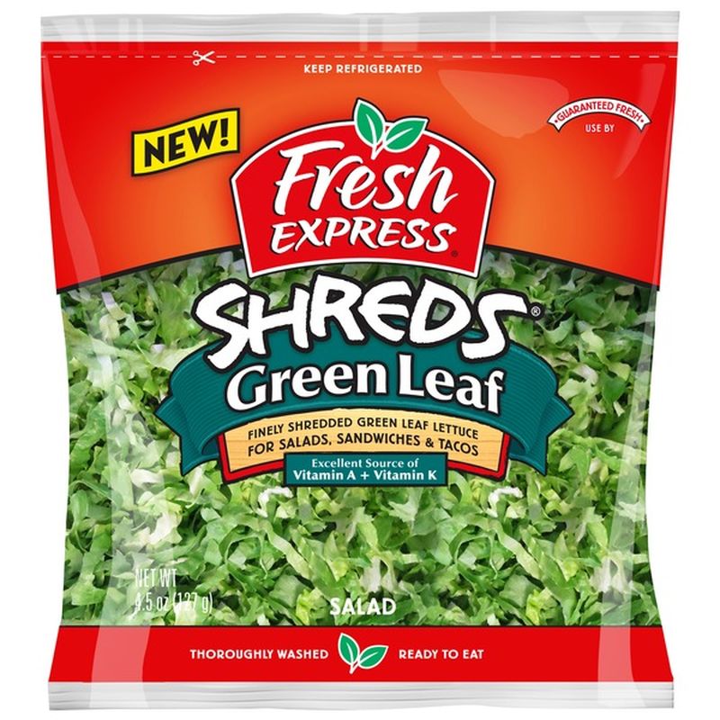 Fresh Express Salad, Green Leaf (8 oz bag) from Harris Teeter Instacart