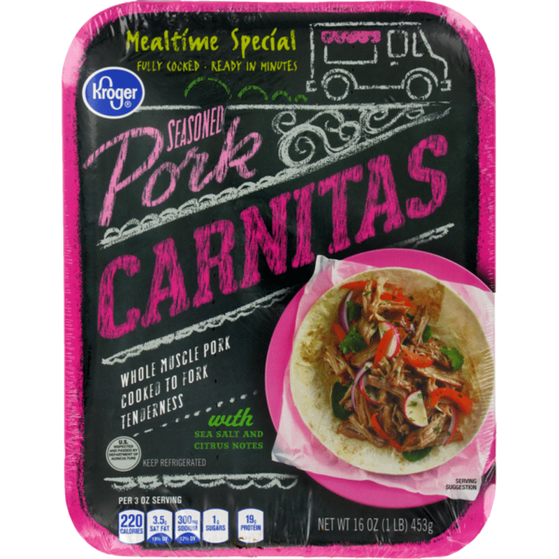 Kroger Seasoned Pork Carnitas