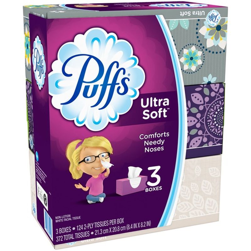 Puffs Ultra Soft Facial Tissues (372 ct) from Wegmans - Instacart