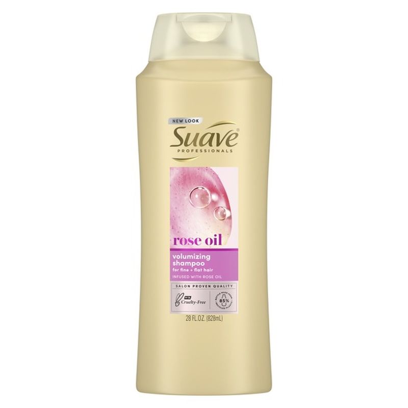 Suave Shampoo Rose Oil Infusion (28 oz) - Instacart