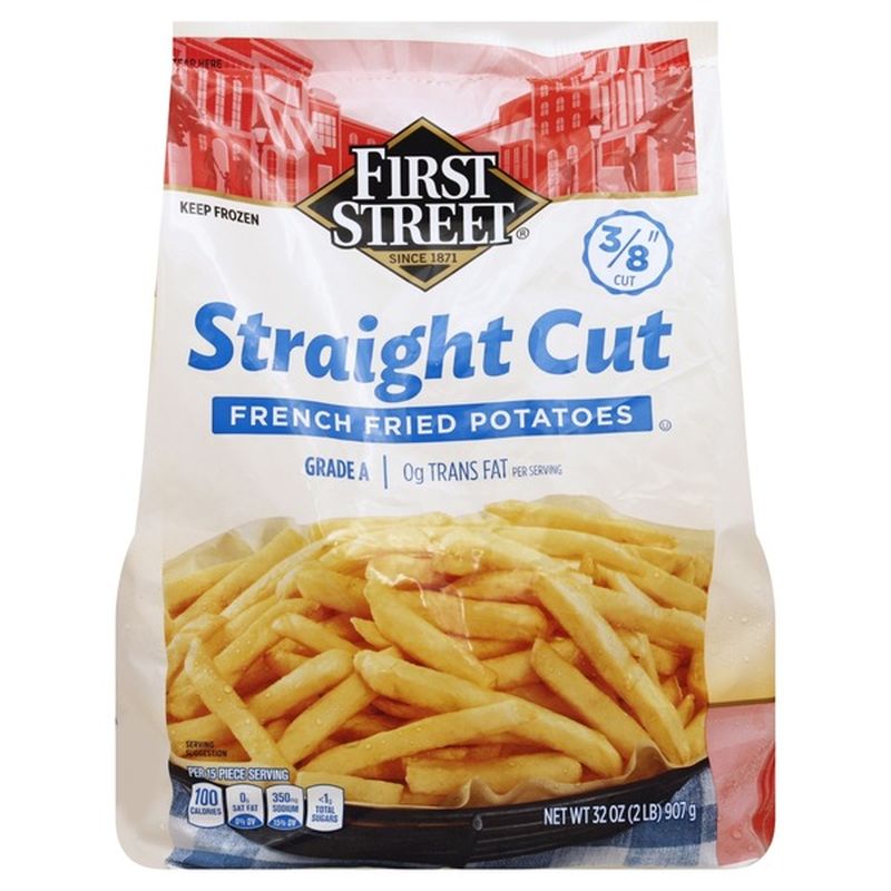 First Street Straight Cut French Fried Potatoes (2 oz) - Instacart