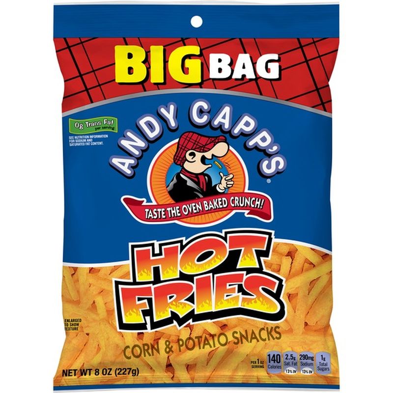 Andy Capp's Hot Fries (8 oz) Instacart