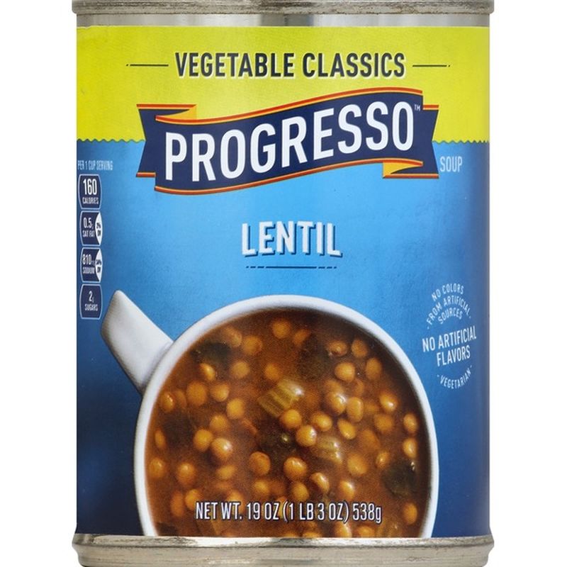 Progresso Soup, Lentil (19 Oz) - Instacart