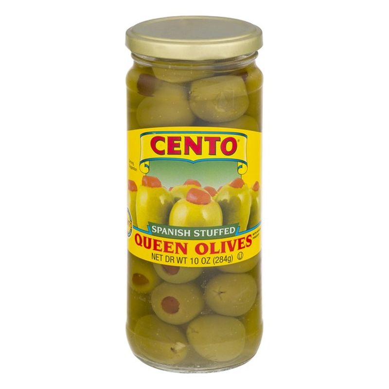 Cento Spanish Stuffed Queen Olives (10 oz) Instacart
