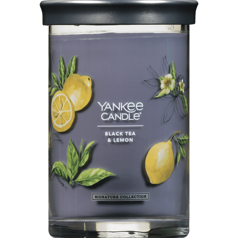 Yankee Candle Candle, Black Tea & Lemon (1 each) Instacart