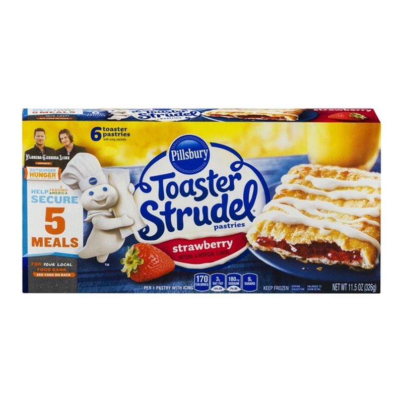 Pillsbury Toaster Strudel Strawberry Toaster Pastries (11.5 oz) Instacart