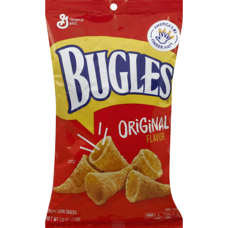 Bugles Corn Snacks, Crispy, Original (7.5 oz) Instacart