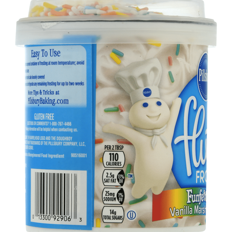 Pillsbury Fluffy Frosting, Vanilla Marshmallow (12 oz) Instacart