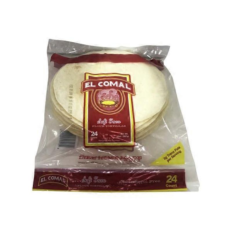 El Comal Regular Flour Tortillas (24 ct) Instacart