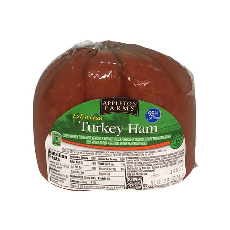 Appleton Farms Half Turkey Ham 1 Lb Instacart 3013