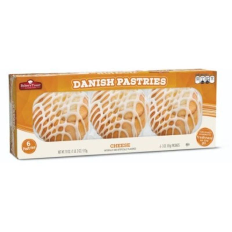 Baker's Treat Cheese Danish
