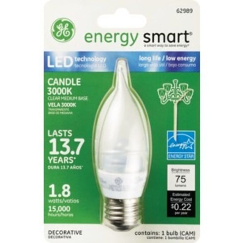 General Electric Decorative Clear Finish 4-Watt Dimmable LED Bulb