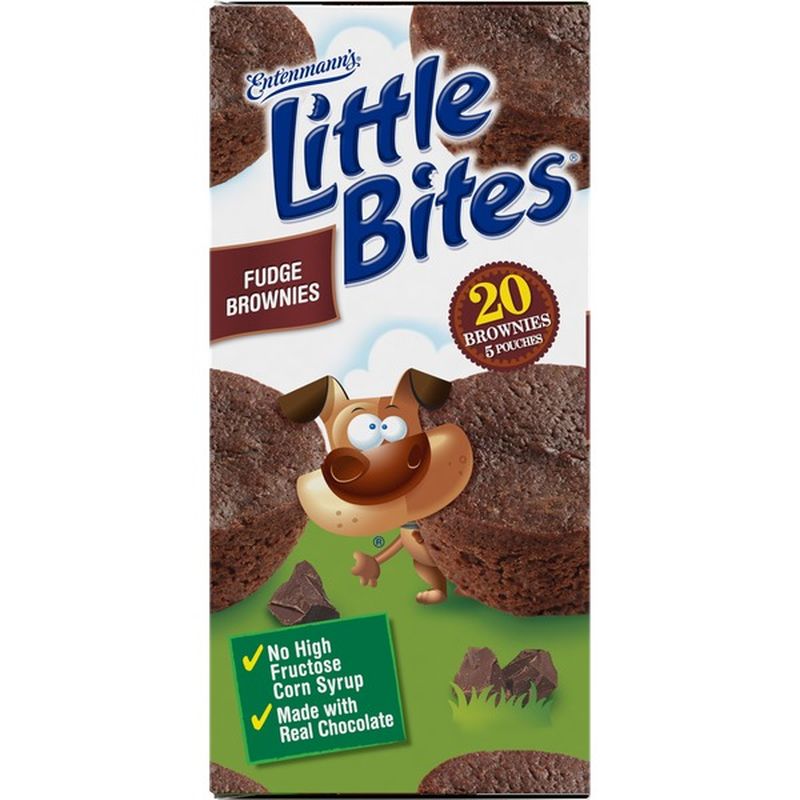 Entenmann's Entenmann’s Little Bites Fudge Brownies (9.8 Oz) - Instacart