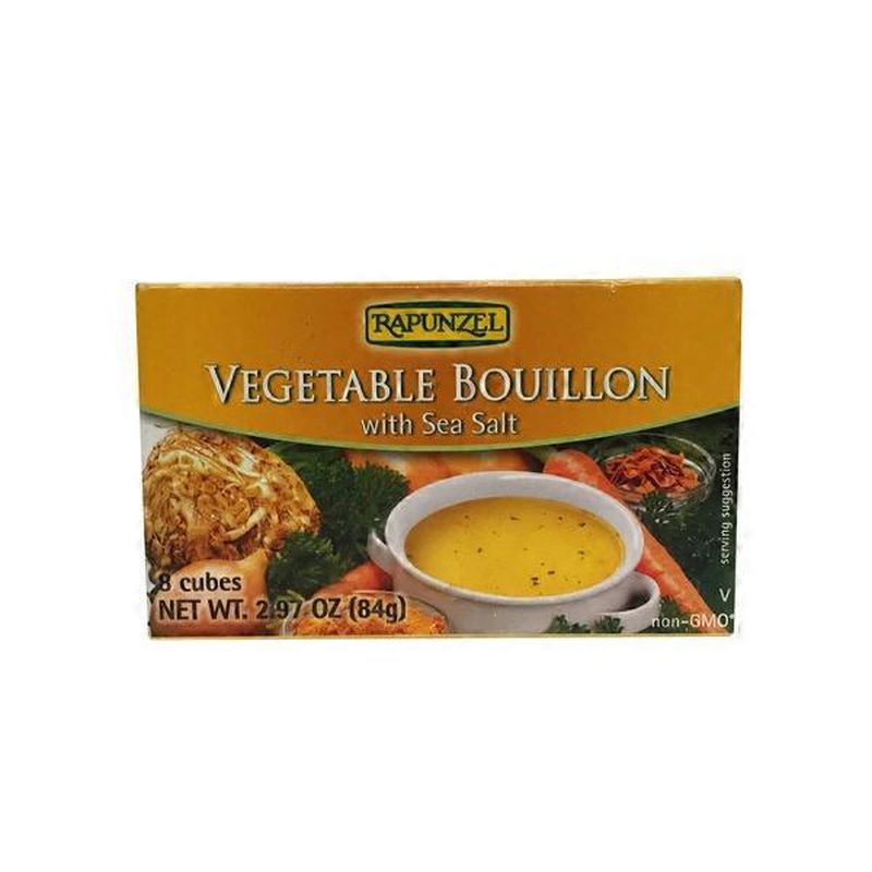 Rapunzel Vegetable Bouillon With Sea Salt (8 ct) Instacart