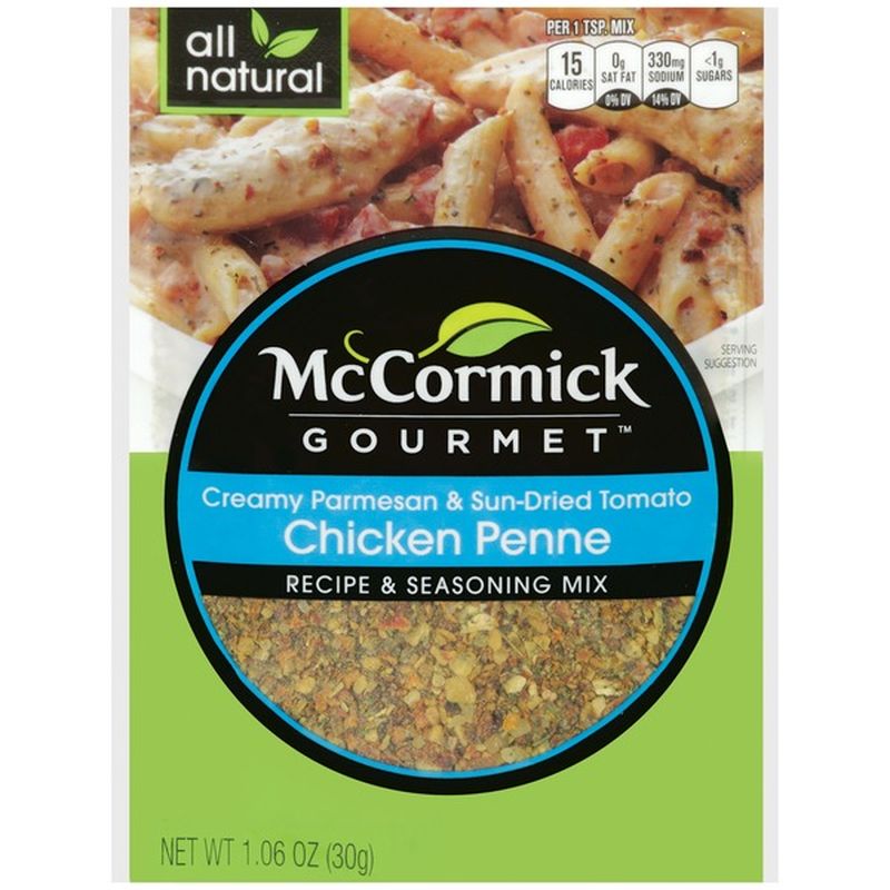McCormick Gourmet™ Creamy Parmesan & SunDried Tomato Chicken Penne