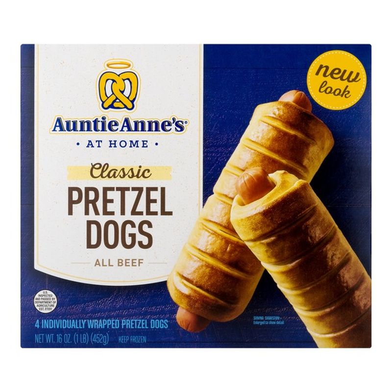 Auntie Anne's Classic Pretzel Dogs (16 oz) Instacart