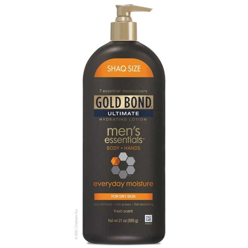 Gold Bond Ultimate Gold Bond Men's Essentials Lotion Body Hands Face