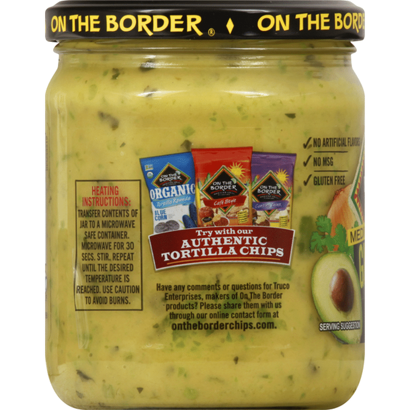 On The Border Medium Guacamole Salsa (15 oz) from Safeway Instacart
