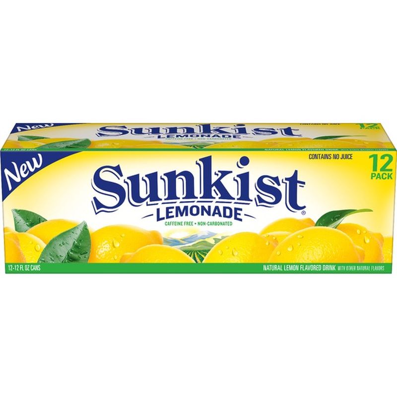 Sunkist Lemonade (12 fl oz) Instacart