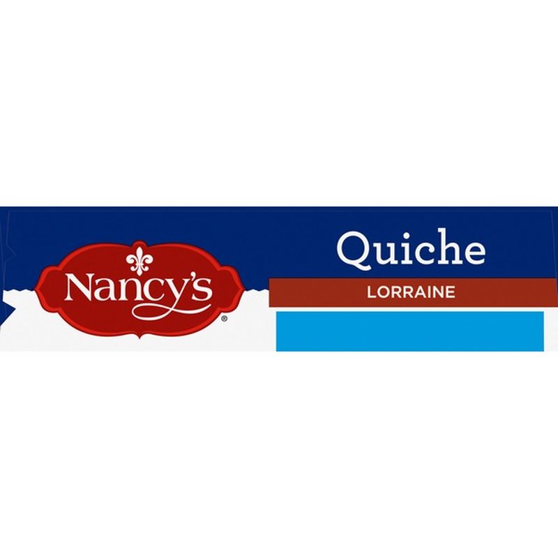 Nancy'S Lorraine Swiss Cheese, Bacon, Onion and Chive Quiche (6 oz