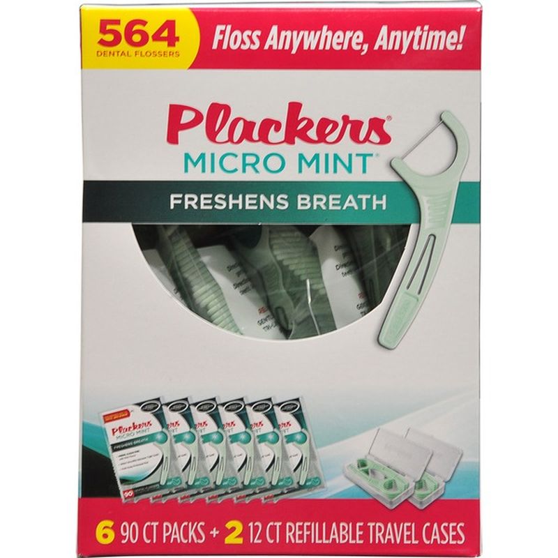 Plackers Dental Flossers (564 ct) Instacart