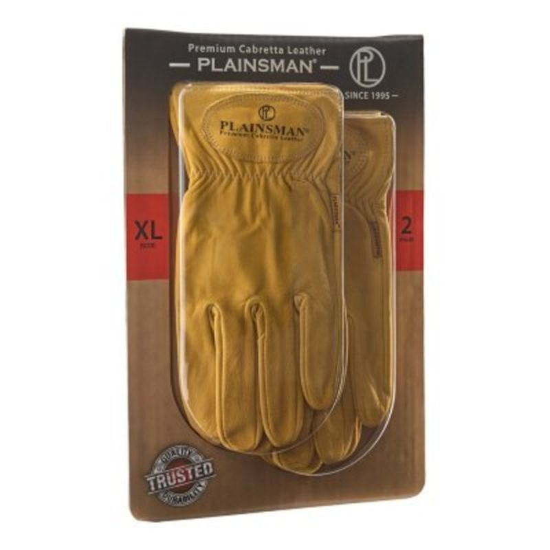 Plainsman Extra Large Premium Cabretta Leather Gloves (2 ct) from Sam's