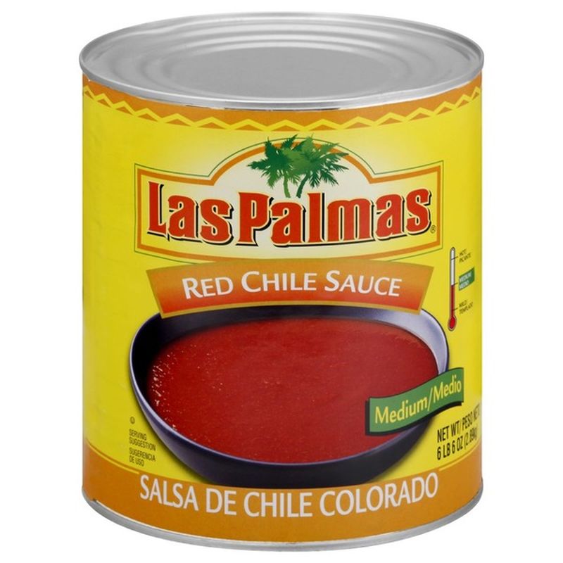 Las Palmas Medium Red Chile Sauce (10 lb) from Smart Foodservice