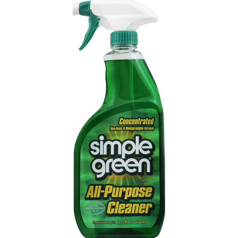 Simple Green Cleaner, All-Purpose, Concentrated (22 fl oz) from ...