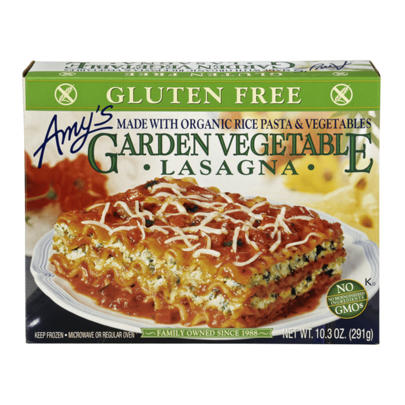 Amy's Gluten Free Garden Vegetable Lasagna (10.3 Oz) From Giant Food ...