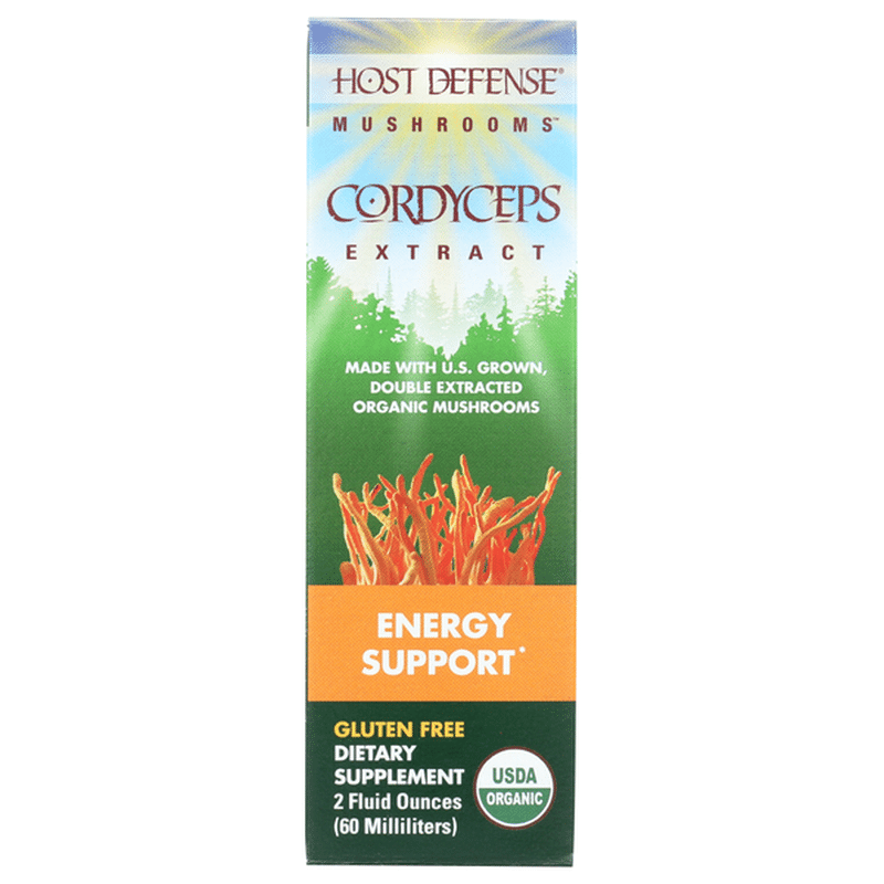 Fungi Perfecti Host Defense Organic Cordyceps Energy Support Extract