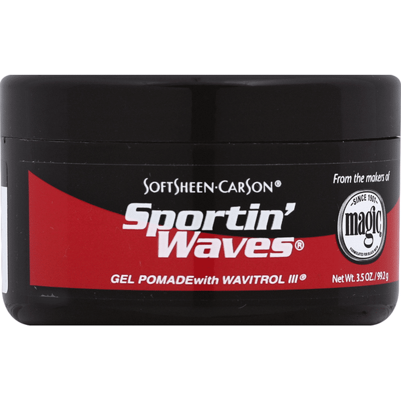 Sportin' Waves Pomade, Gel, with Wavitrol III (3.5 oz) Instacart