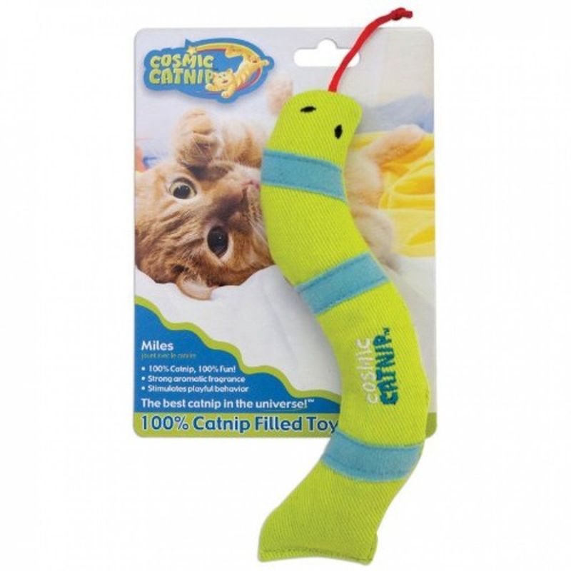 Cosmic Catnip Toy Catnip Filled Snake