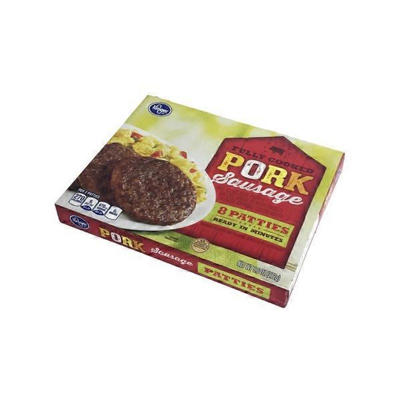 Kroger Pork Sausage Patties (9.6 oz) Instacart