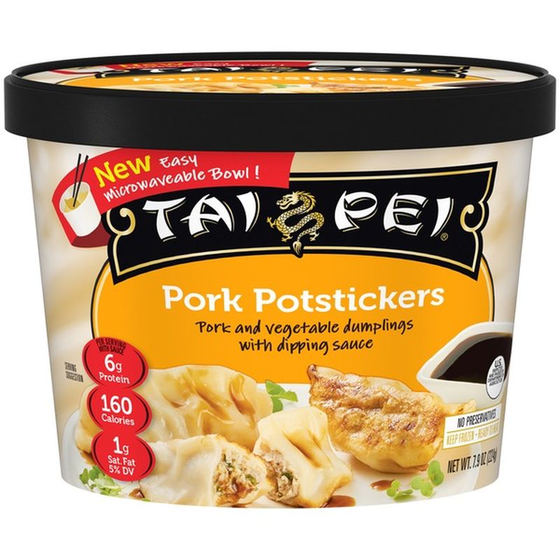 Tai Pei Pork Potstickers Frozen Asian Appetizers (7.9 oz) Instacart