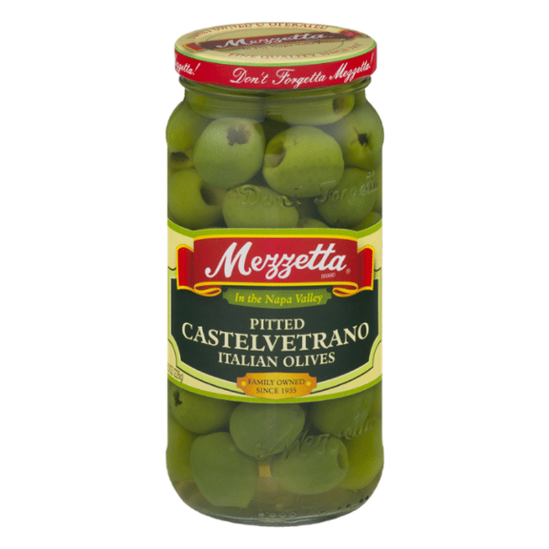 Mezzetta Olives, Castelvetrano, Pitted Italian (8 oz) from Giant Food ...