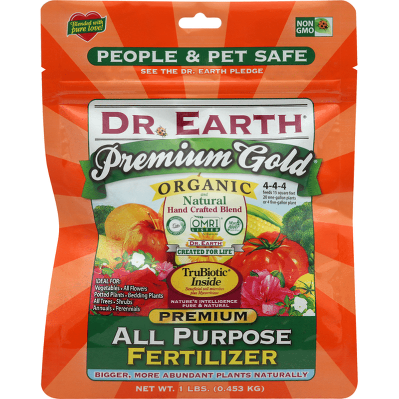 Dr. Earth Fertilizer, All Purpose (1 lb) Instacart