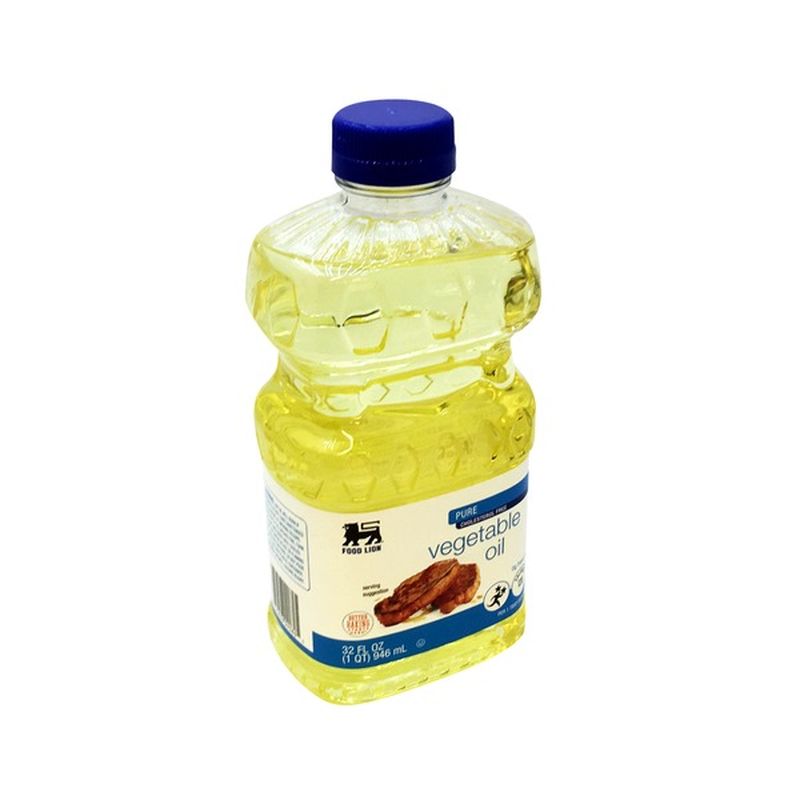 Food Lion Vegetable Oil, Bottle (32 fl oz) from Food Lion Instacart